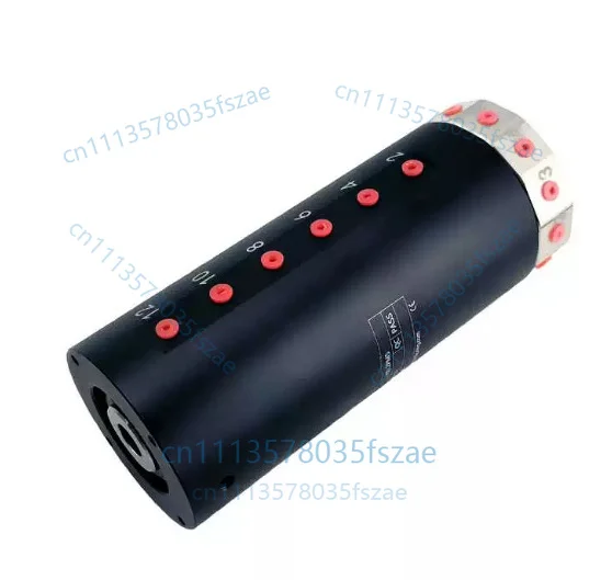 Accessories 1pcs q12pm5 side 12 in and 12 out m5 teeth/through hole 6 outer diameter 54, pneumatic rotating slip ring