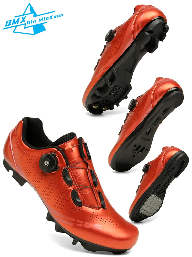 AliExpress R.xjian Road Cycling Shoes Men 2024 Sell Well Breathable MTB Cleat Shoes Self-Locking Racing Road Bike SPD Ultralight Bicycle Sneakers
