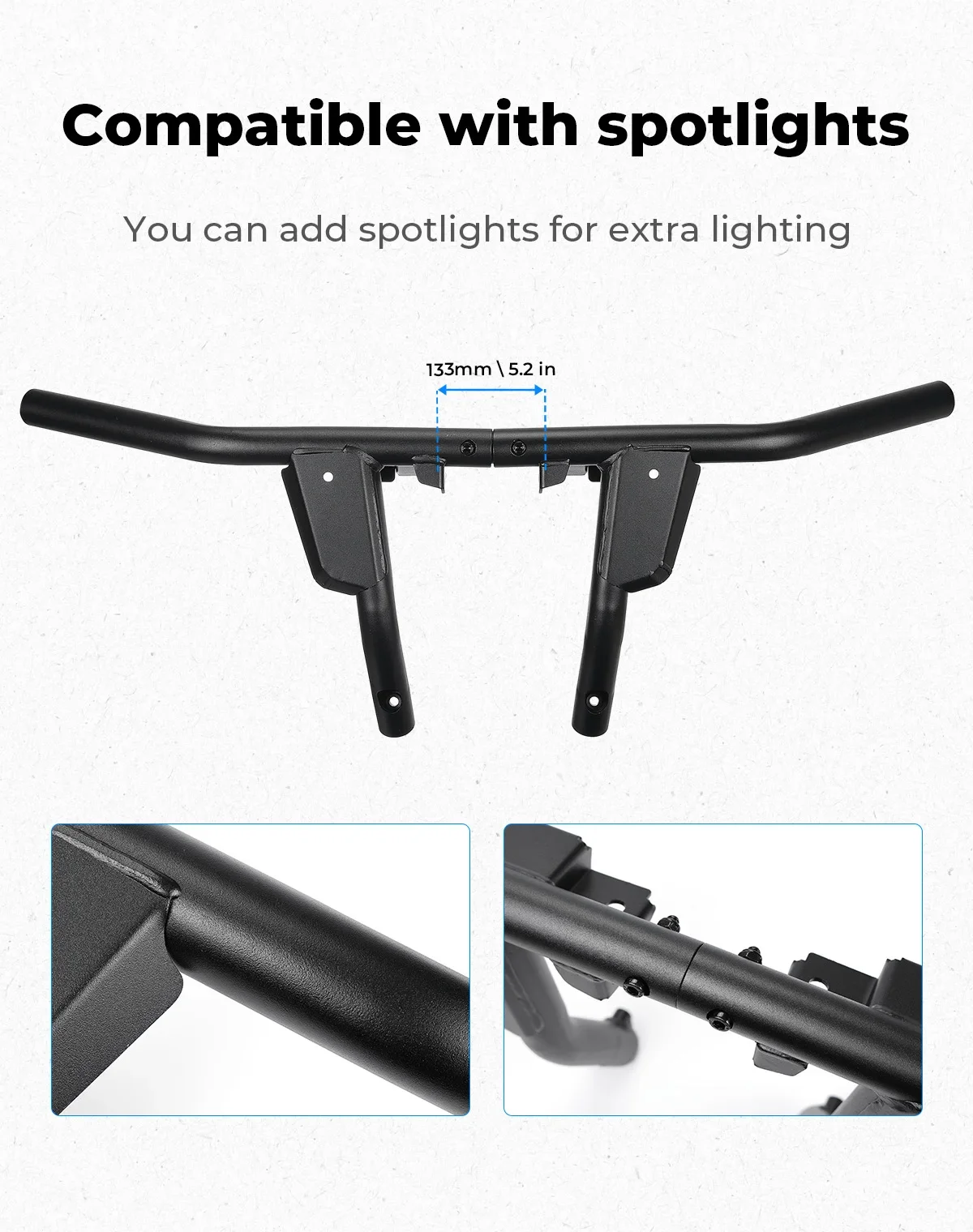 Amortecedor dianteiro KEMIMOTO compatível com Can-Am Outlander 500 700 2WD MAX XT DPS Outlander PRO XU 2023-2024 ATV # 715004952 Guarda
