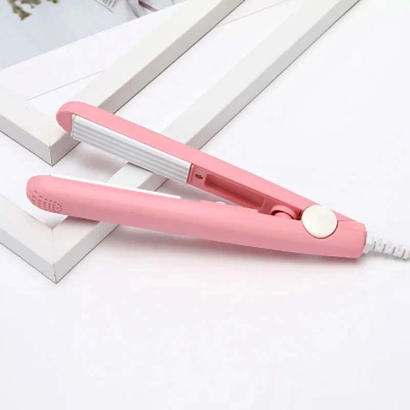 Mini Hair Curler Fluffy Splint Curling Corrugated Plate Electric Hair Crimper For All Hair Lengths Hair Art Styling Tools