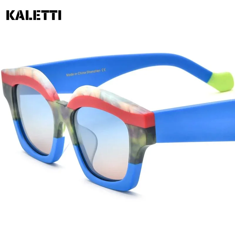 Cat eye sunglasses unisex thick frame sunglasses celebrity multi-color driving glasses