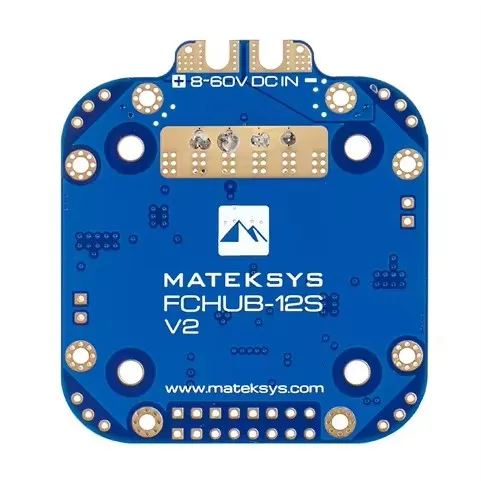 MATEK Mateksys XCLASS PDB FCHUB-12S V2 Hub Power Distribution Board PDB 5V & 12V BEC Built-in 184A Current Sensor