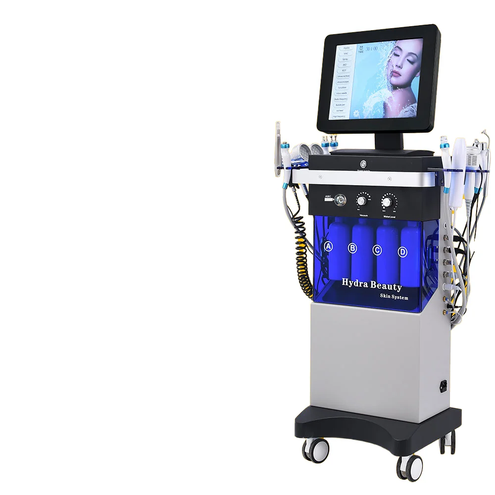 Hotsale Hydro Beauty Facial Machines Multifunction Aqua Peeling Skin Care Hydra Dermabrasion Device with It Plug Type