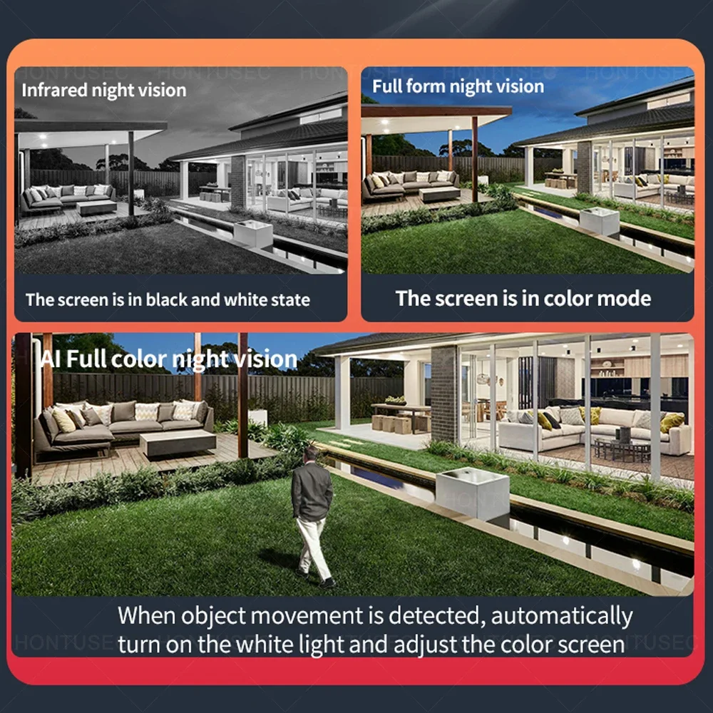 IPC360 HOME 6K 12MP 3 Lens 3 Screens Wifi PTZ Camera Outdoor Color Night Vision Motion Detection Two Way Audio Security Camera