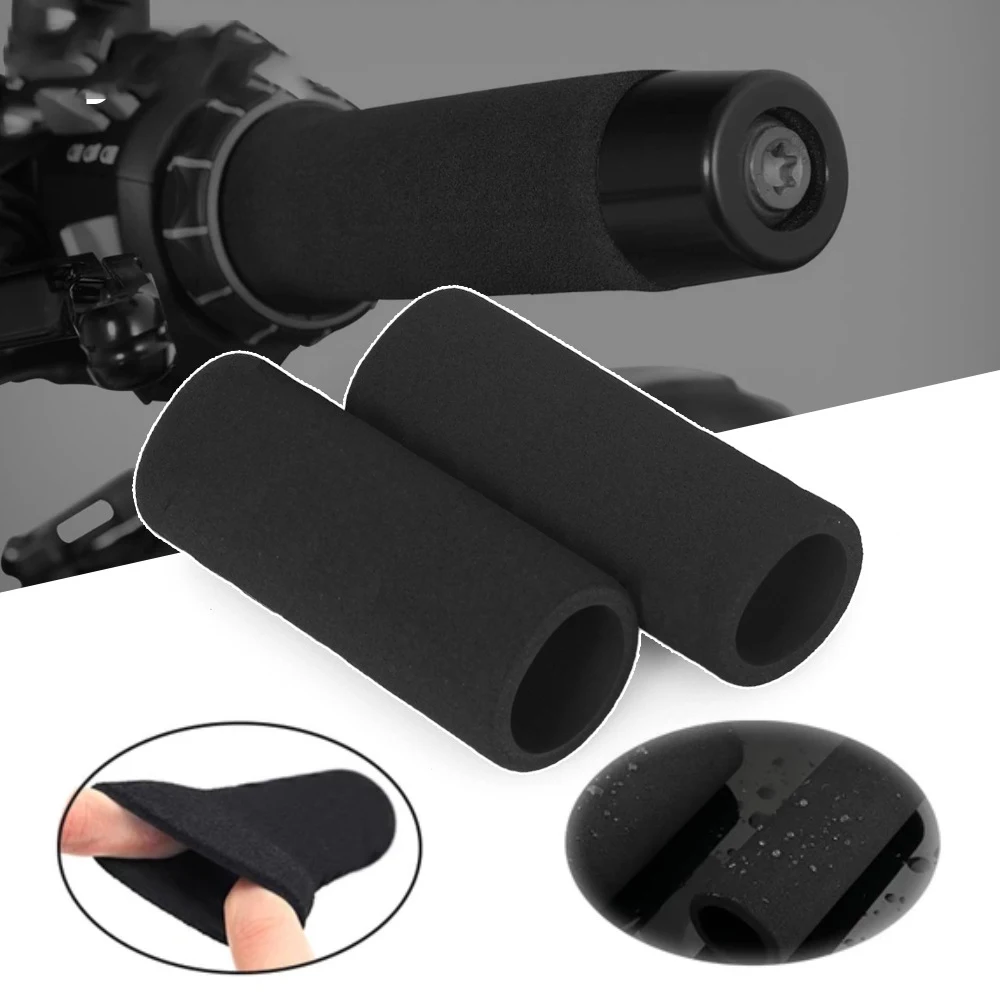 Universal 22mm Motorcycle Handlebar Foam Hand Grips Sponge Gloves Lever Cover Anti-slip Motocross Dirt Pit Bike Electric Scooter