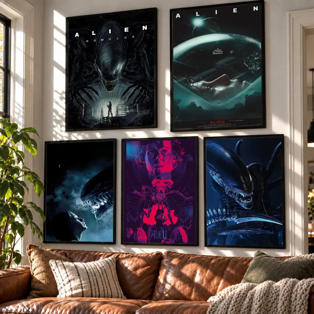movie Alien Romulus Poster HD Poster Self Adhesive Waterproof Wall Art Print Bedroom Living Room Modern Decor Gift