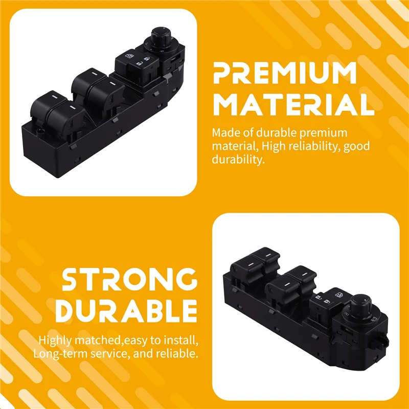 

AS57-Car Left Front Power Window Control Switch Window Glass Lift Button GV9B-66-350A For Mazda 6 Atenza 2014-2018