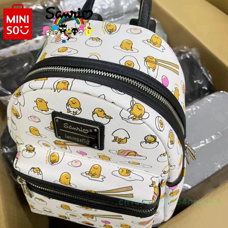 Sanrio-Mini mochila para meninas, bolsa de escola dos desenhos animados, leve, marca de luxo, original, nova, moda, casual