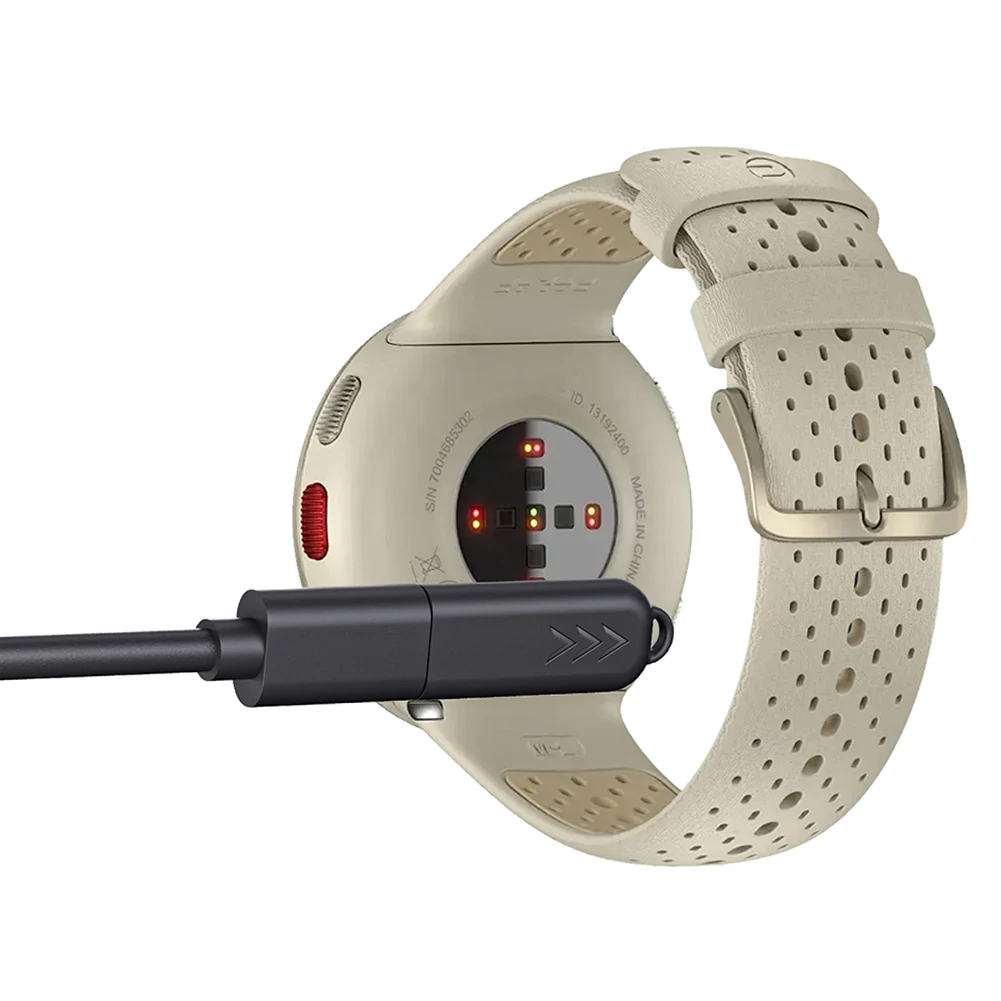 タイプ C 磁気充電アダプター 90 度充電ケーブル電源コンバーター Polar Pacer /Pacer Pro/Ignite 3/Vantage V3 用