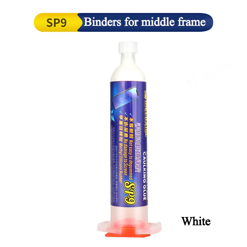 Mobile Phone Screen Caulking Glue, Cola Mecânica para Huawei, OPPO, VIVO, Moldura de tela curvada, Estrutura da tampa traseira, SP6, SP9, 30ml