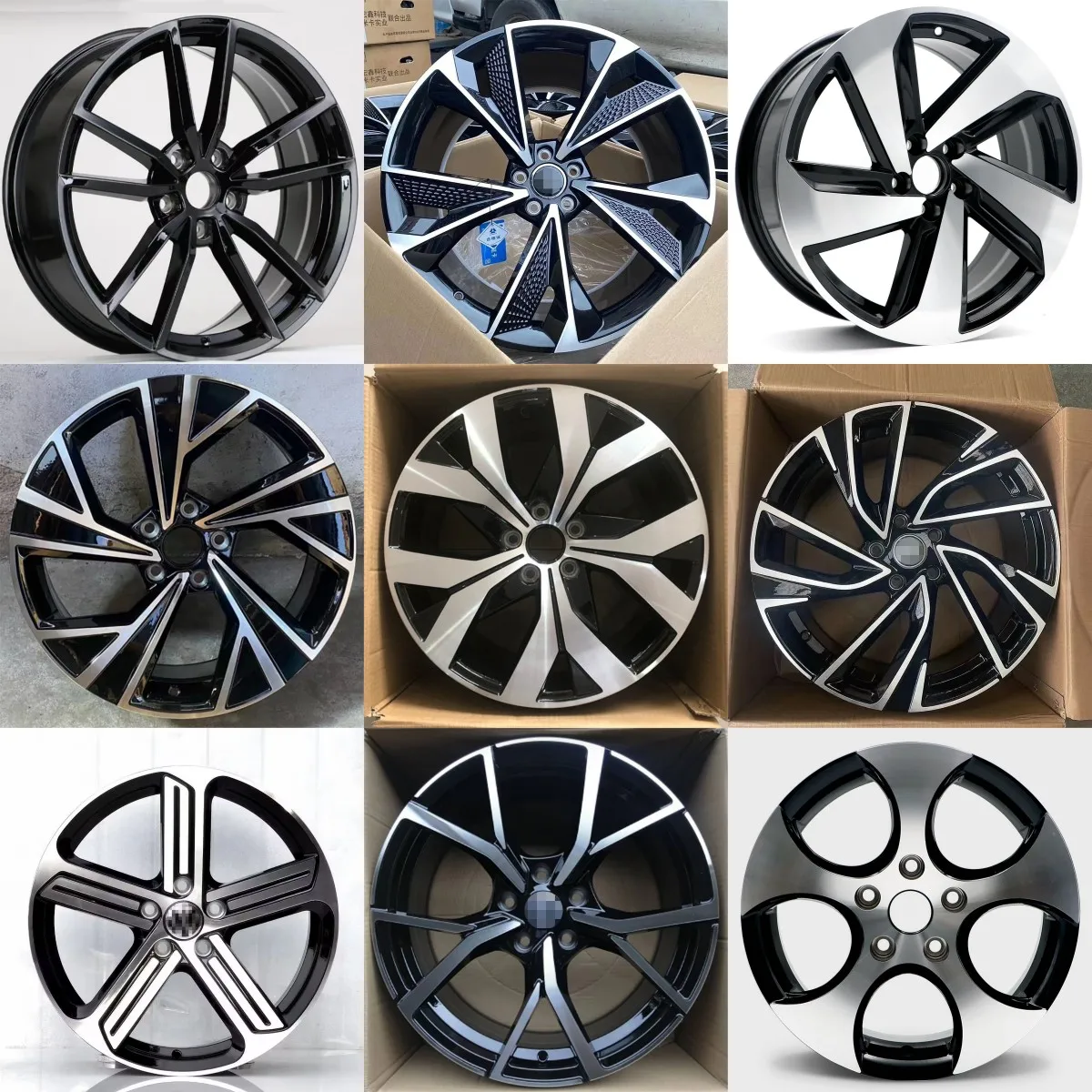 Lingdu Golf GTI wheels are modified to 16171819 inches