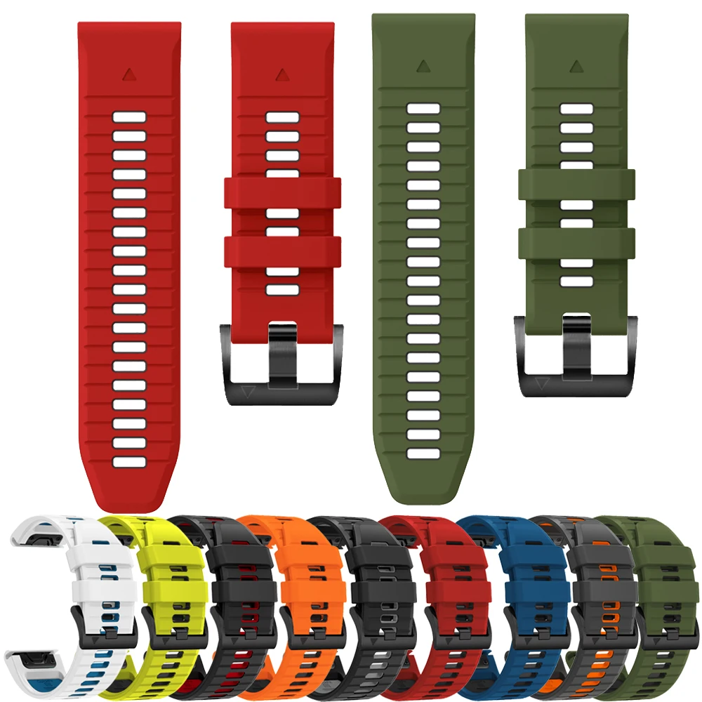 20mm 22mm Neue Strap Für Garmin Forerunner 935 945 Silikon Handgelenk Für Garmin Fenix 5 Plus Strap fenix 6 7 8 Armband Correa