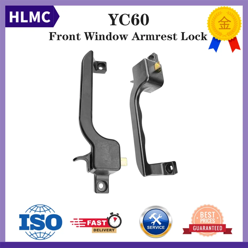 Excavator Accessories for Yuchai 50 60 85 Front Window Armrest Lock Xugong Futian Front Windshield Lock