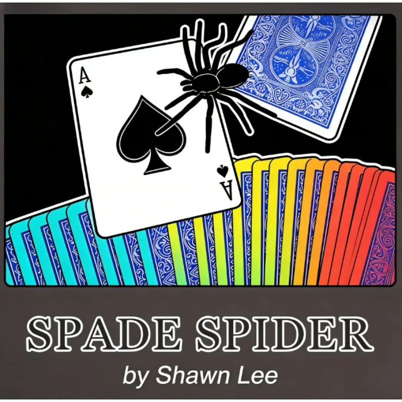 

Spade Spider by Shawn Lee – Card Magic Trick, Spider Vanishing & Appearing, Close-Up Magic, Magician Props & Gimmick