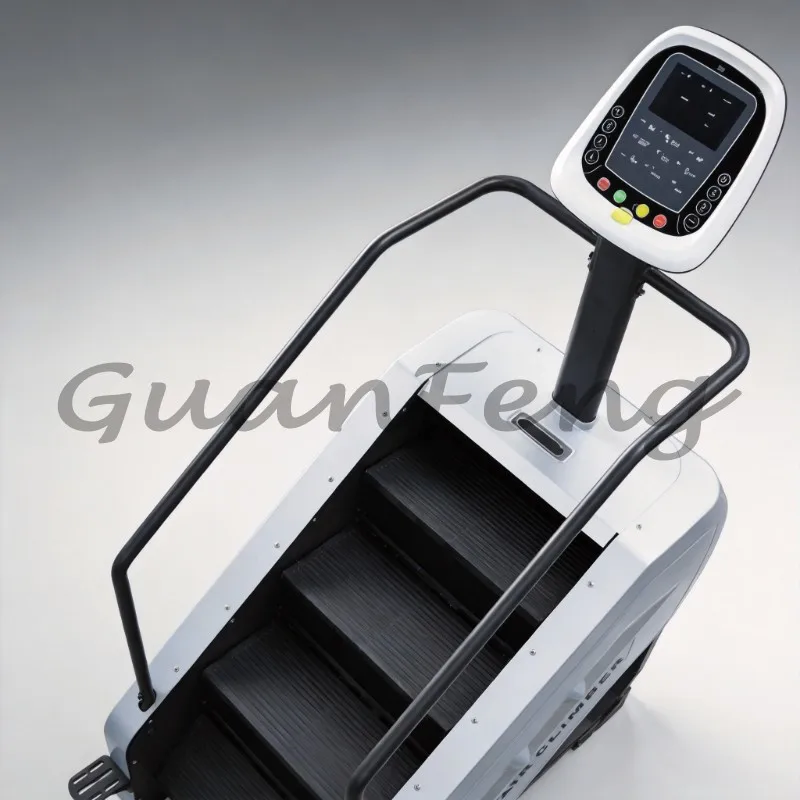 Commercial Stair‑Climber Machine, Smart LCD Console Step‑Mill, Cardio Training Fitness Machine for Gym Studio Gymnasium