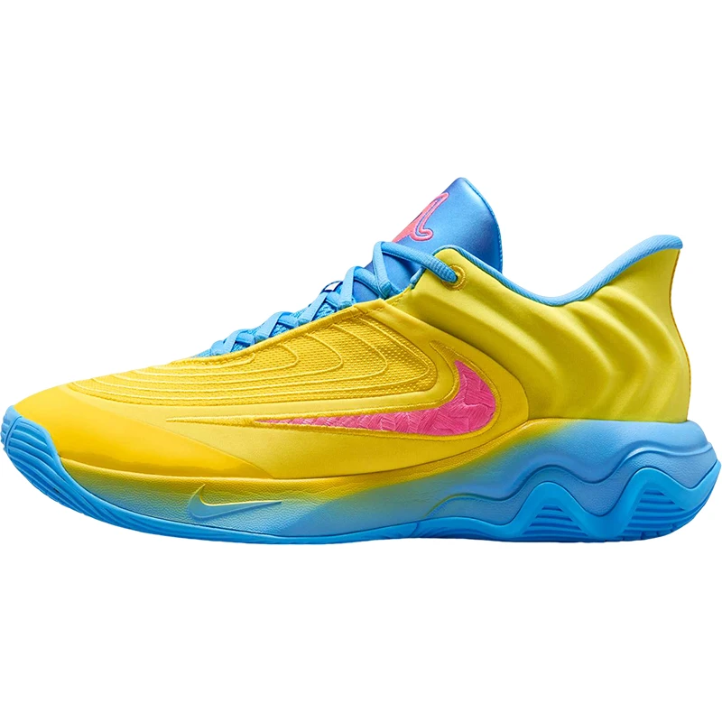حذاء كرة السلة الرسمي الأصيل الجديد للرجال من Nike برباط ممتص للصدمات FQ3681-700