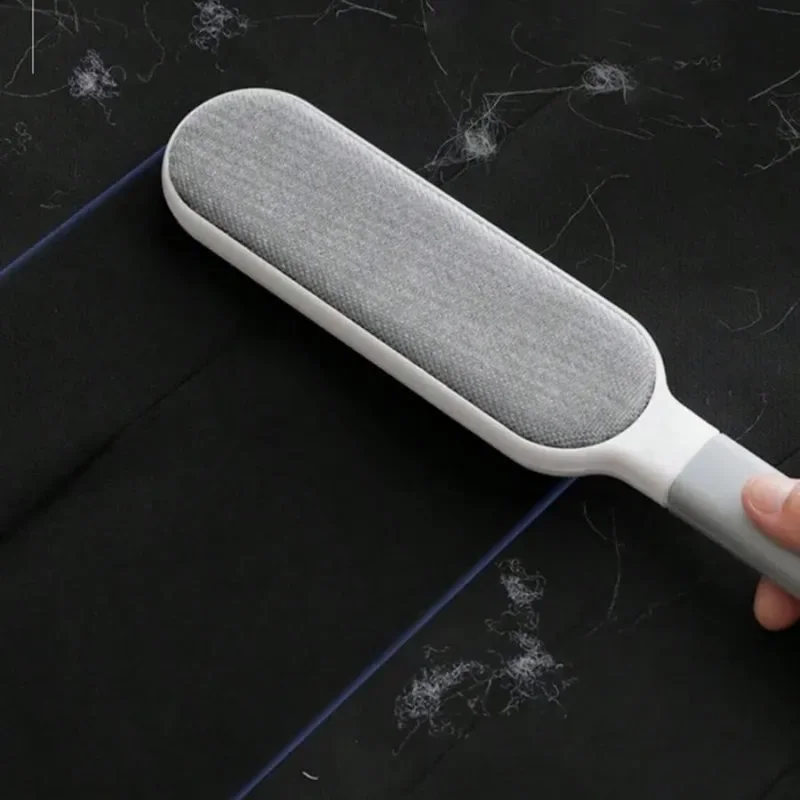 Double-Sided Pet Hair Remover, Manual Electrostatic Sticky Lint Brush, for Cat, Clothing, Sofa, Furniture,  Carpet Cleaning image 6