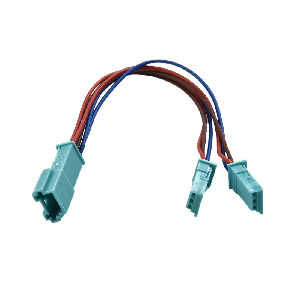 Radio Adapter Y Type Cable Terminals Wiring Blue None Cupholder LED Ambient Light In-Car Technology Accessories