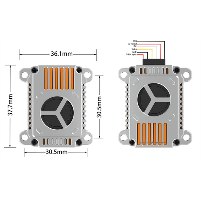 FPV VTX 1.2Ghz 1.2G 9CH 1500mw bezprzewodowy nadajnik AV TV Audio Video nadajnik-odbiornik dla FPV RC Quadcopter