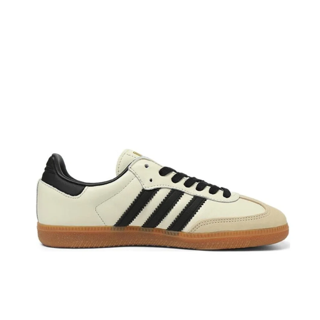 Adidas Original Origins Samba Neutral Low Top Trend Classic Casual Board Shoes Larch Yellow Colorway