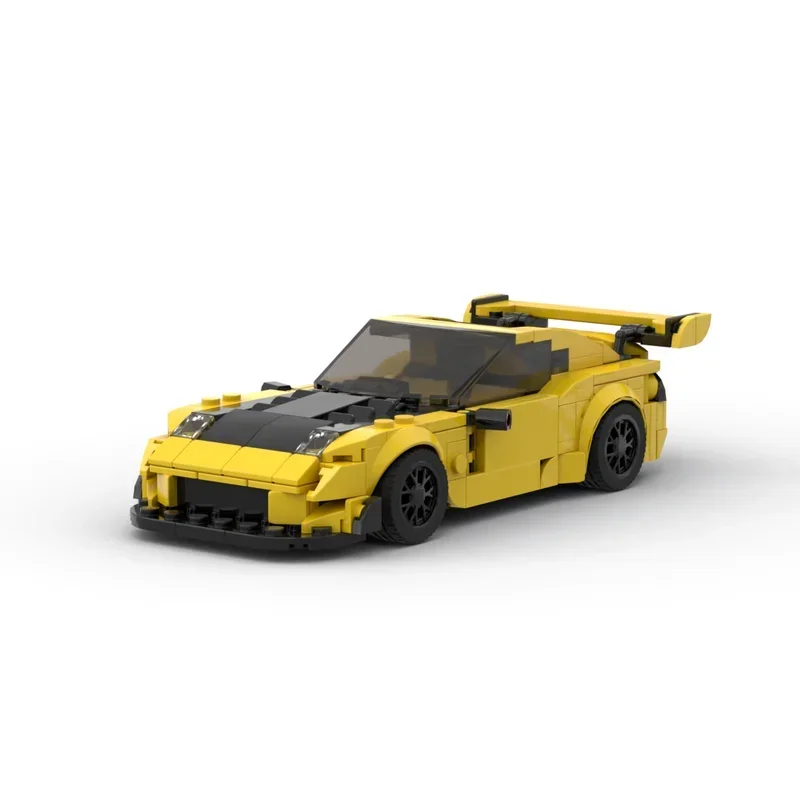 Sport Speed Racing Car Rx7 FD V2 Moc Building Block Brick Model Assenbly Exhibition Collection Zabawki Prezent dla chłopców i dzieci