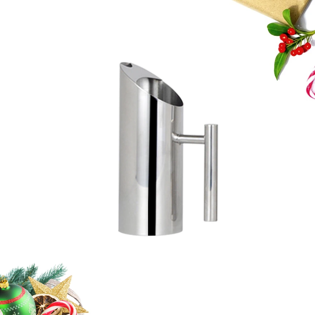 

Infuser Pitcher with Lid Stainless Steel Juice Kettle High Capacity Cocktail