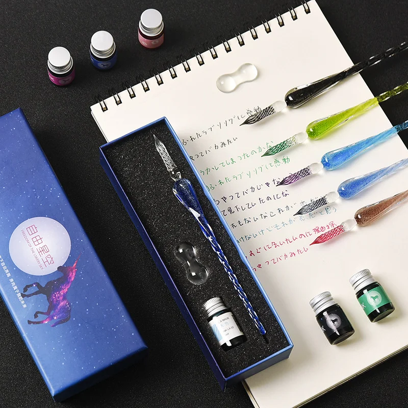 Stylo en verre lumineux fait à - Writing Tools avis et prix