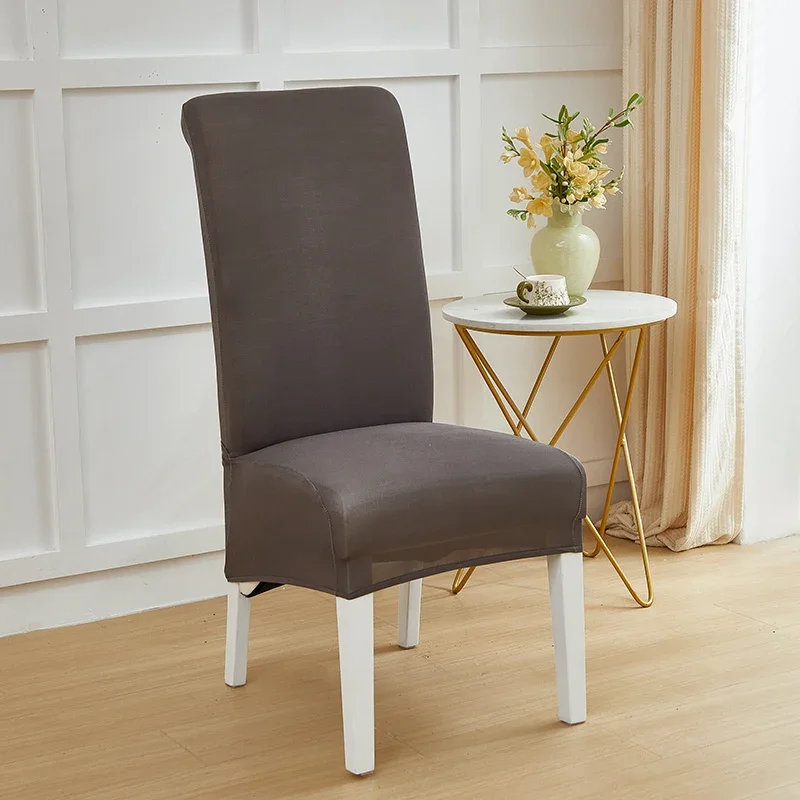 2026 الشتاء العالمي تنفس كرسي غطاء مقعد حديقة المنزل تمتد رقيقة لينة الدافئة أغطية حفل زفاف كراسي غرفة الطعام #4