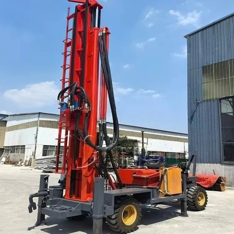 수원 시추 장비 유압식 시추공 회전 장비 코어 드릴 기계 지질 펌프 휴대용 디젤 엔진
