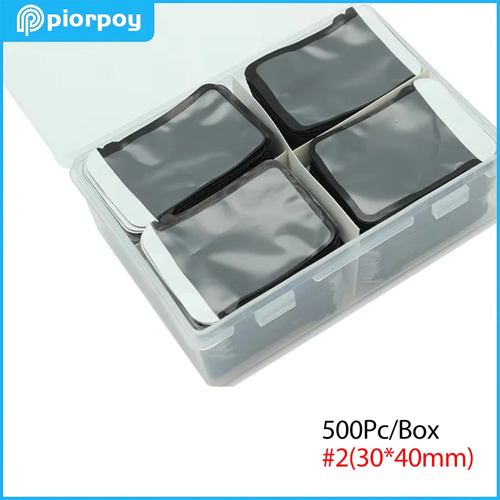 

PIORPOY Стоматологический защитный рукав # 2 30*40 мм 500 шт./кор. одноразовые цифровые рентгеновские сканирующие конверты с барьером, защитный чехол, Прямая поставка