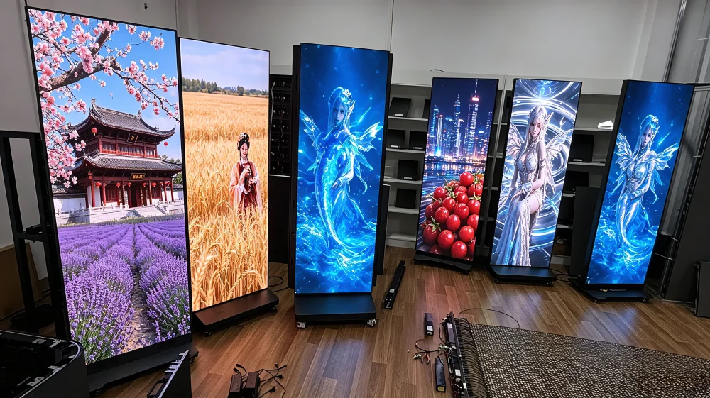 Picture 4: High Brightness IP65 Rated HD LED Poster Display Plug & Play Smart Digital Signage for Retail Store & Elevator