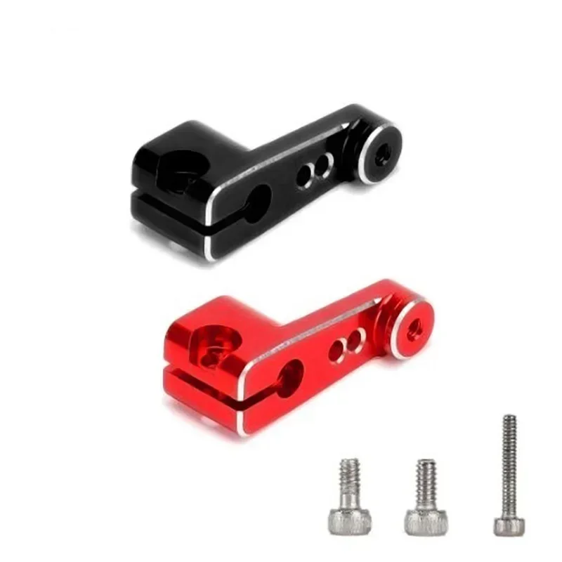 Per 1/24 AXIAL Servo Arm braccio dello sterzo braccio dello sterzo in metallo Kit di accessori RC per 1/24 AXIAL SCX24 90081 AXI31619