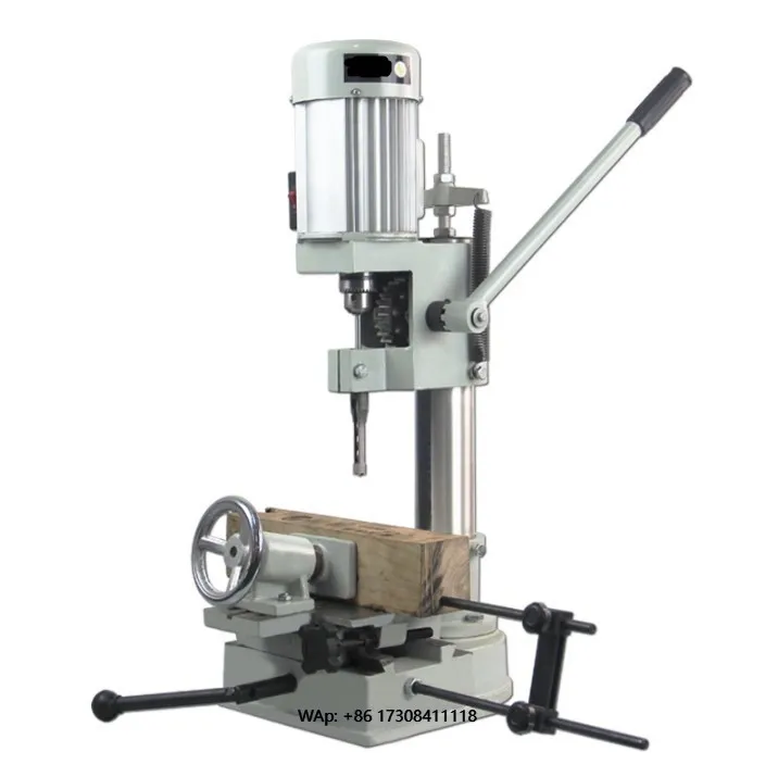 Multi-functional Mortise and Tenon Opening Machine for Wooden Furniture and Plaything Small Bench Drill