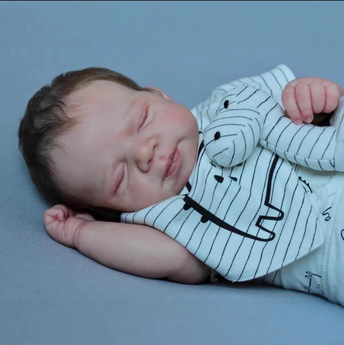 Bambola Reborn Pascale Heirloom da 19 pollici, corpo morbido ponderato, ciuccio magnetico e ciglia artigianali, regalo certificato CE per bambini