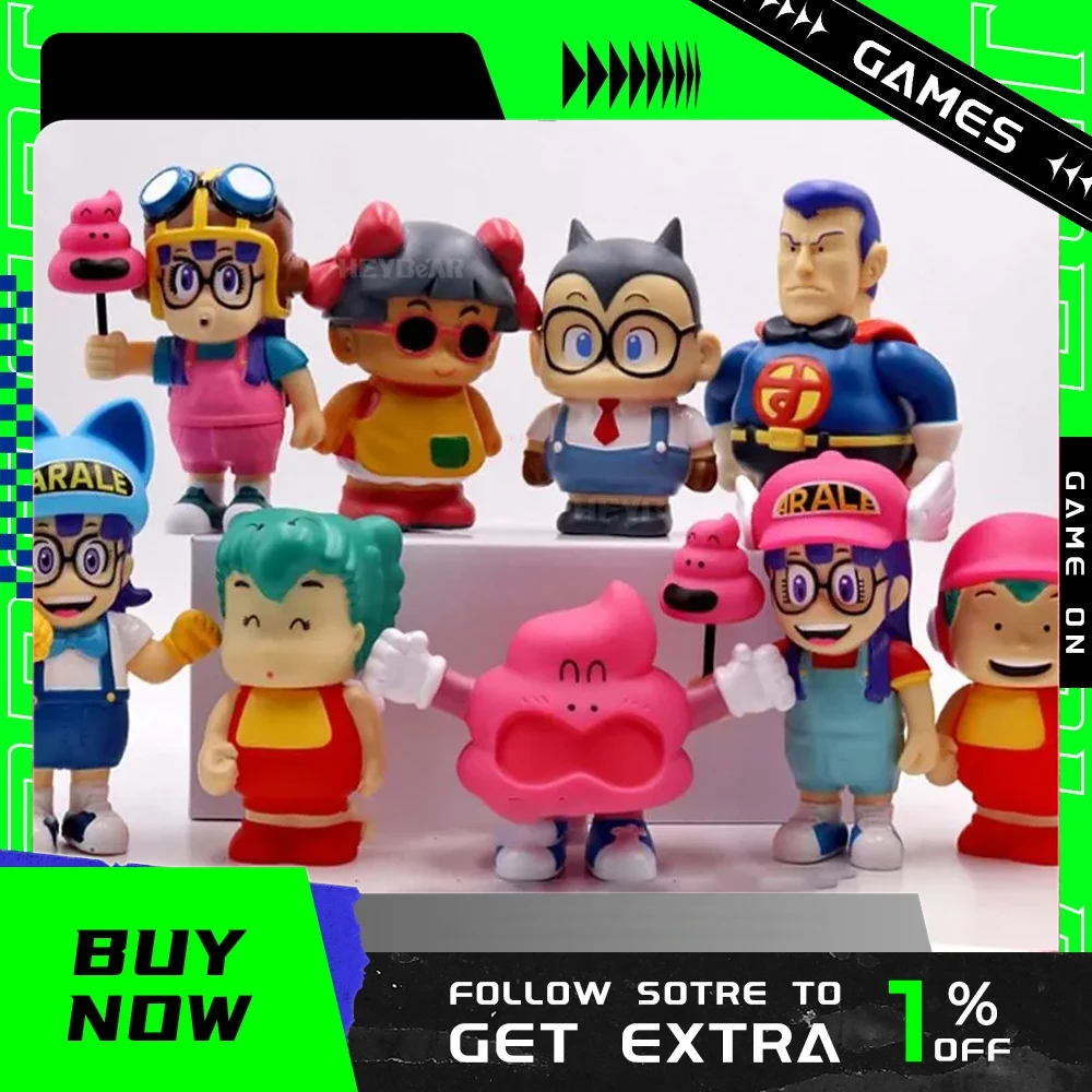 20cm Dr. Slump Anime Figures Arale Cute Figure Senbei Norimaki Figurine Pvc Statue Model Doll Collectible Animation Toys Gifts