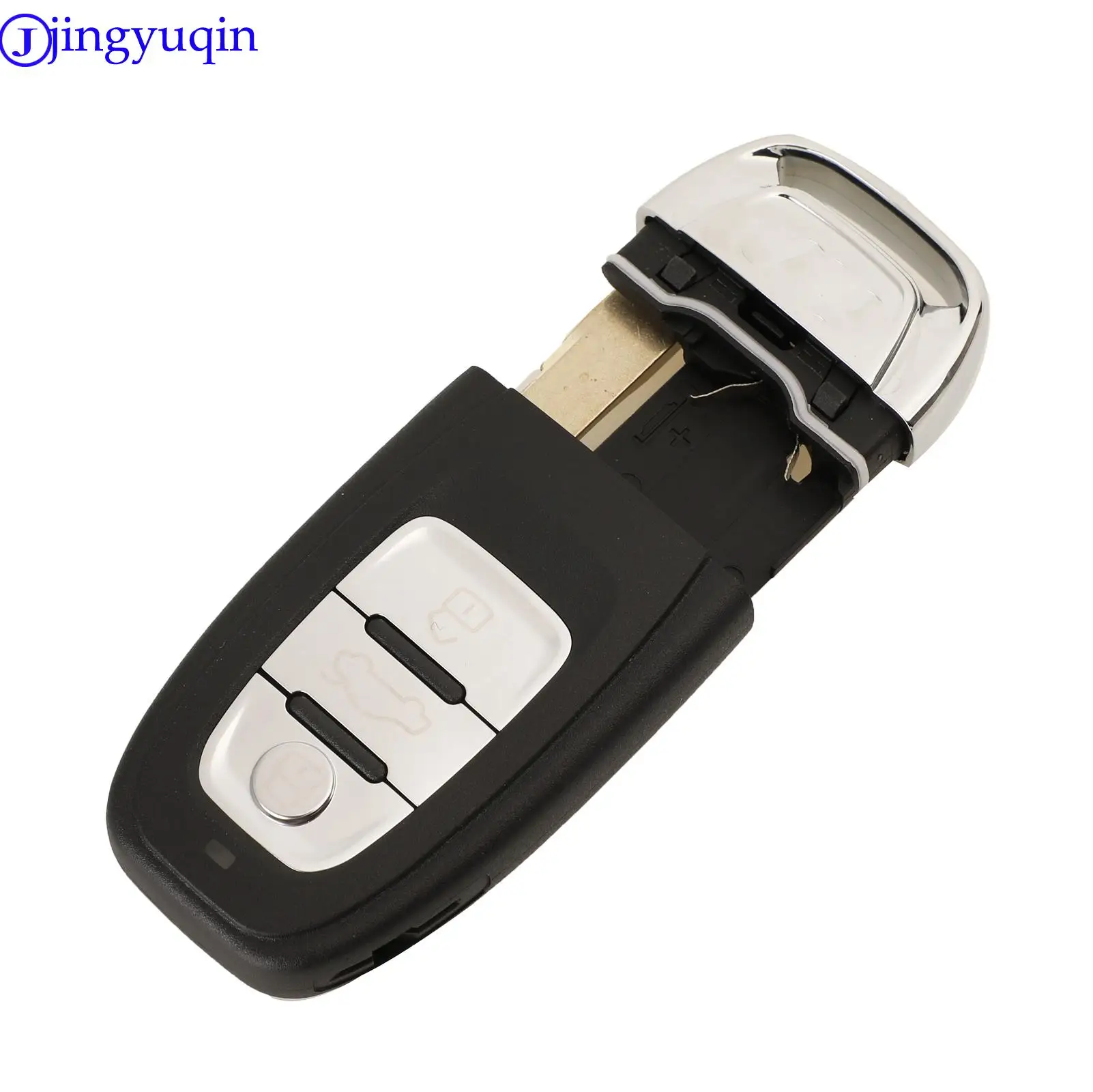 jingyuqin Remote Car Key 315/433/868 MHZ PCF7945AC AUDI-5 CHIP For Audi A4L Q5 Keyless Go Control Key 4G0959754J