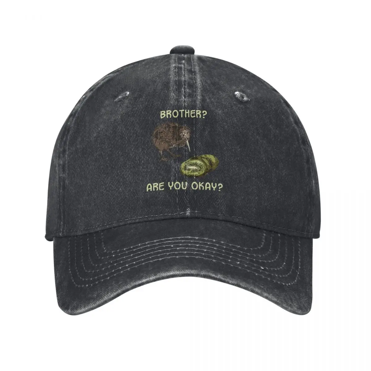 

Kiwi, Bird Lover, Summer Graphic demin Trucker Hat Breathable Design Caps Men Cap Man Summer