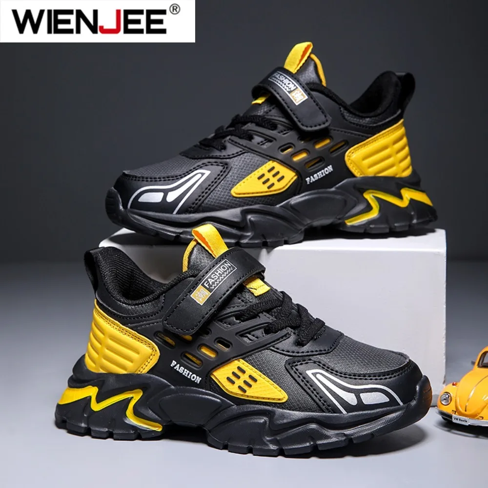 

Детские кроссовки для девочек и мальчиков, дышащие спортивные кроссовки, детские повседневные уличные школьные теннисные туфли на плоской подошве, размер 28-40