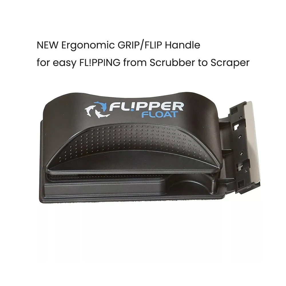 

Магнитный очиститель и скребок для аквариумов Flipper Nano/Standard/Max 2-в-1 для стеклянных и акриловых аквариумов