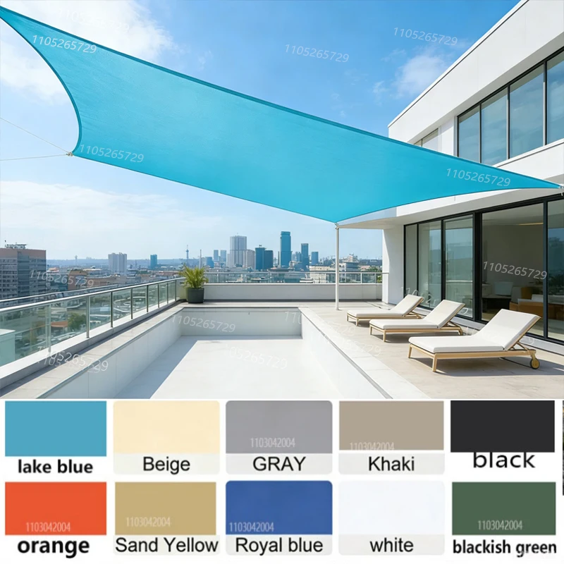 Awning waterproof sunshade sail outdoor terrace lawn beach garden carport backyard deck pavilion awning
