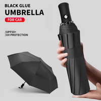 1pcs Car Umbrella Windproof Portable For Tesla Model 3 S X Y Roadster Invader Coil Mod WYE K80 Styling Goods Auto Accessories