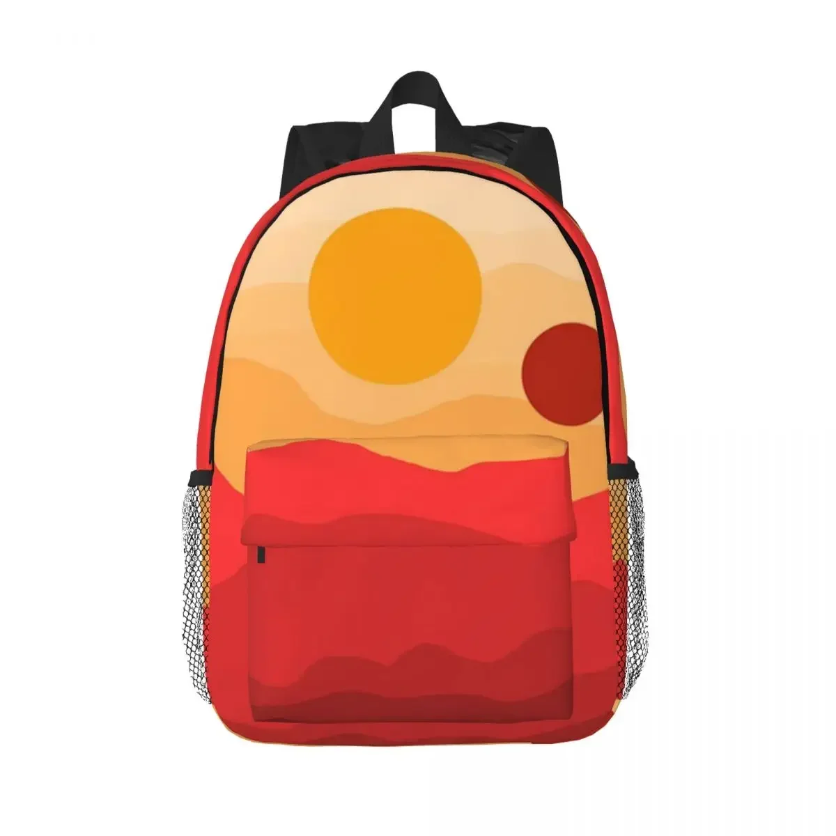 タトゥイーンバックパック男の子女の子ランドセル漫画子供スクールバッグラップトップリュックサックショルダーバッグ大容量