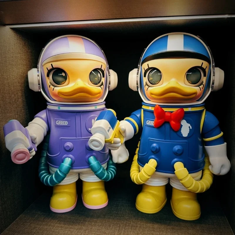 Hot Genuine Space Molly Donald Duck Daisy 100%&400% Fashion Play Big Baby Action Anime Figure Cartoon Decoration Model Toy Gift