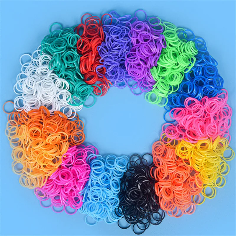 100 teile/paket Pflege Katze Welpen Langlebige Elastische Dehnbare Hund Stirnband Kein Stick Haar Haustier Gummiband Pet Liefert Zubehör – Detail 5