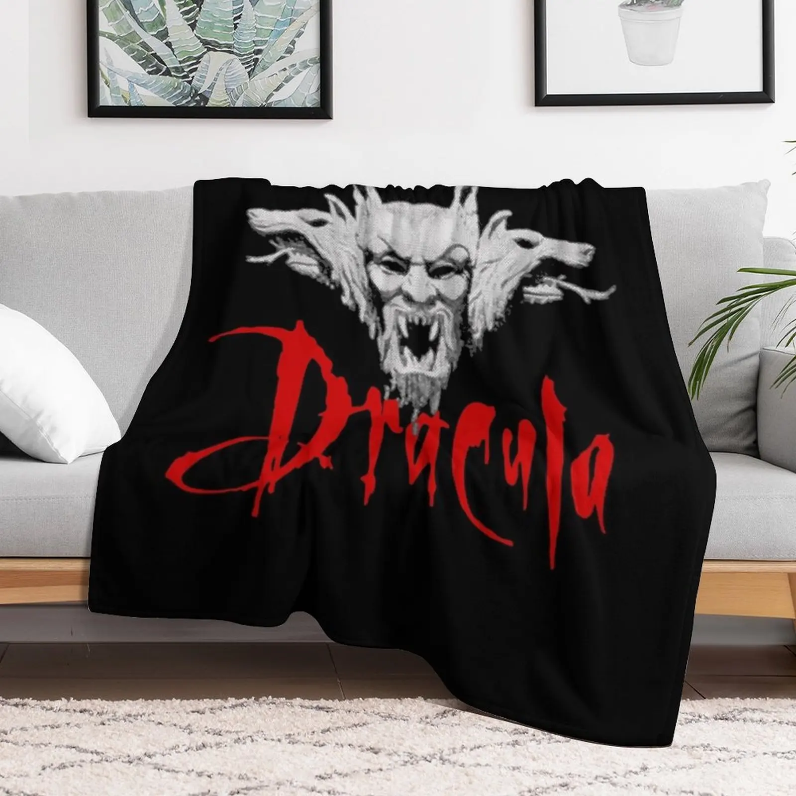 Dracula Bram Stoker Throw Blanket Decoratives valentine gift ideas for sofa Bed Blankets