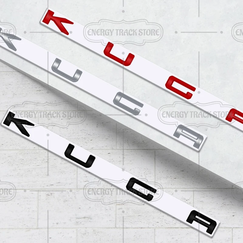 ملصق سيارة لكوجا ، شعار ST Line ، نوع قطع الاتصال ، زخرفة الحروف ، الشعار ، شارة الصندوق الخلفي ، اكسسوارات السيارات ، MK1 ، MK2 ، MK3 #2