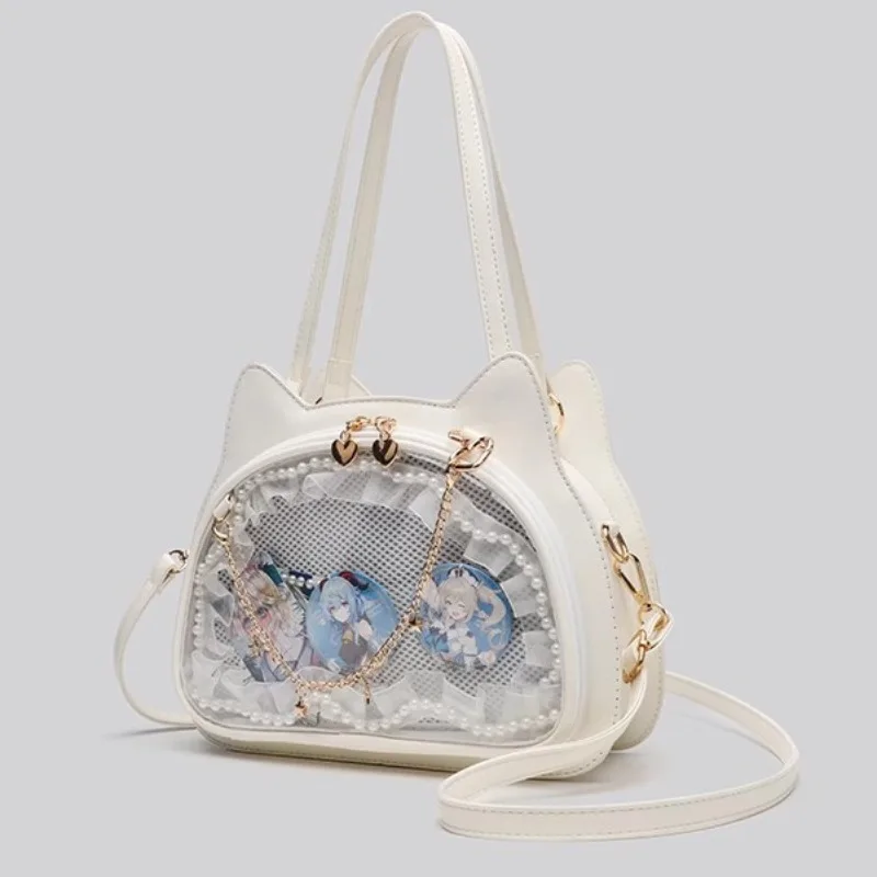 

Lolita Ita Bolsos Mujer Sweet Kawaii Cat Bag Chain Sac Femme Shoulder Bags for Woman New Fashion Trendy Bolso