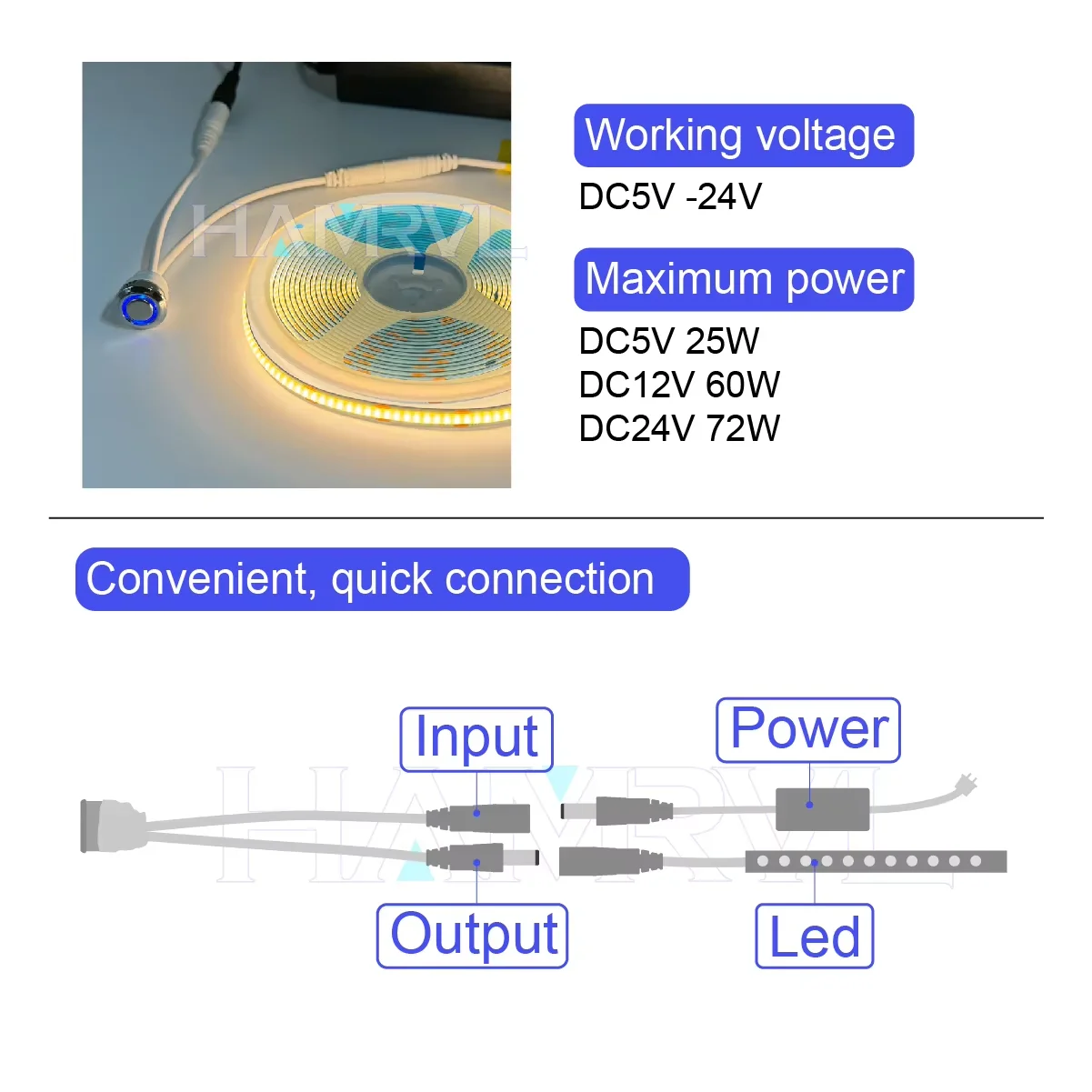 1-2pcs led Dimmer 12v Touch Switches For LED Strip Light Stepless Dimmable Brightness Controller DC 5V-24V Light Dimmer Control