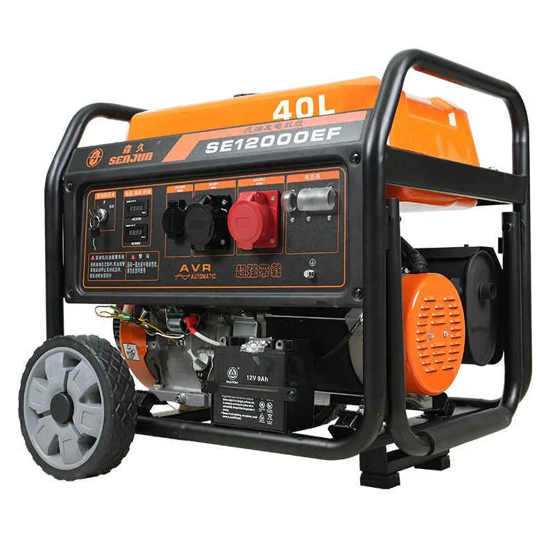 Senjiu generator, 220V/380V dual voltage high-power , outdoor mobile emergency power supply.