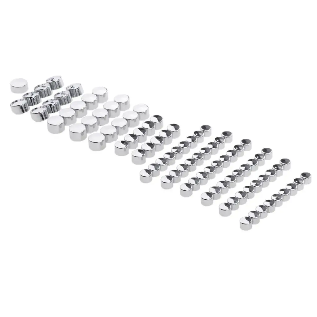 85Pcs Brand New Bolt Toppers Cover Caps Kit for Twin Cam /FLH